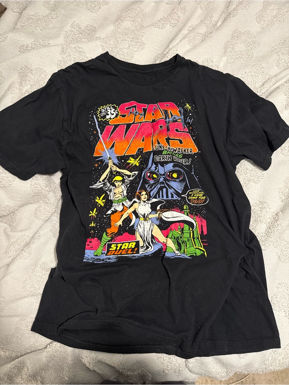 Star Wars Retro Graphic unisex T‑Shirt - Black